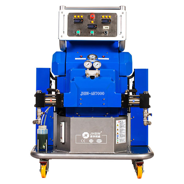 透水混凝土路面、彩色路面上色密封處理設備(聚氨酯噴涂機)-京華邦威