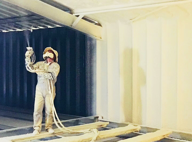 聚氨酯噴涂施工條件準備-京華邦威